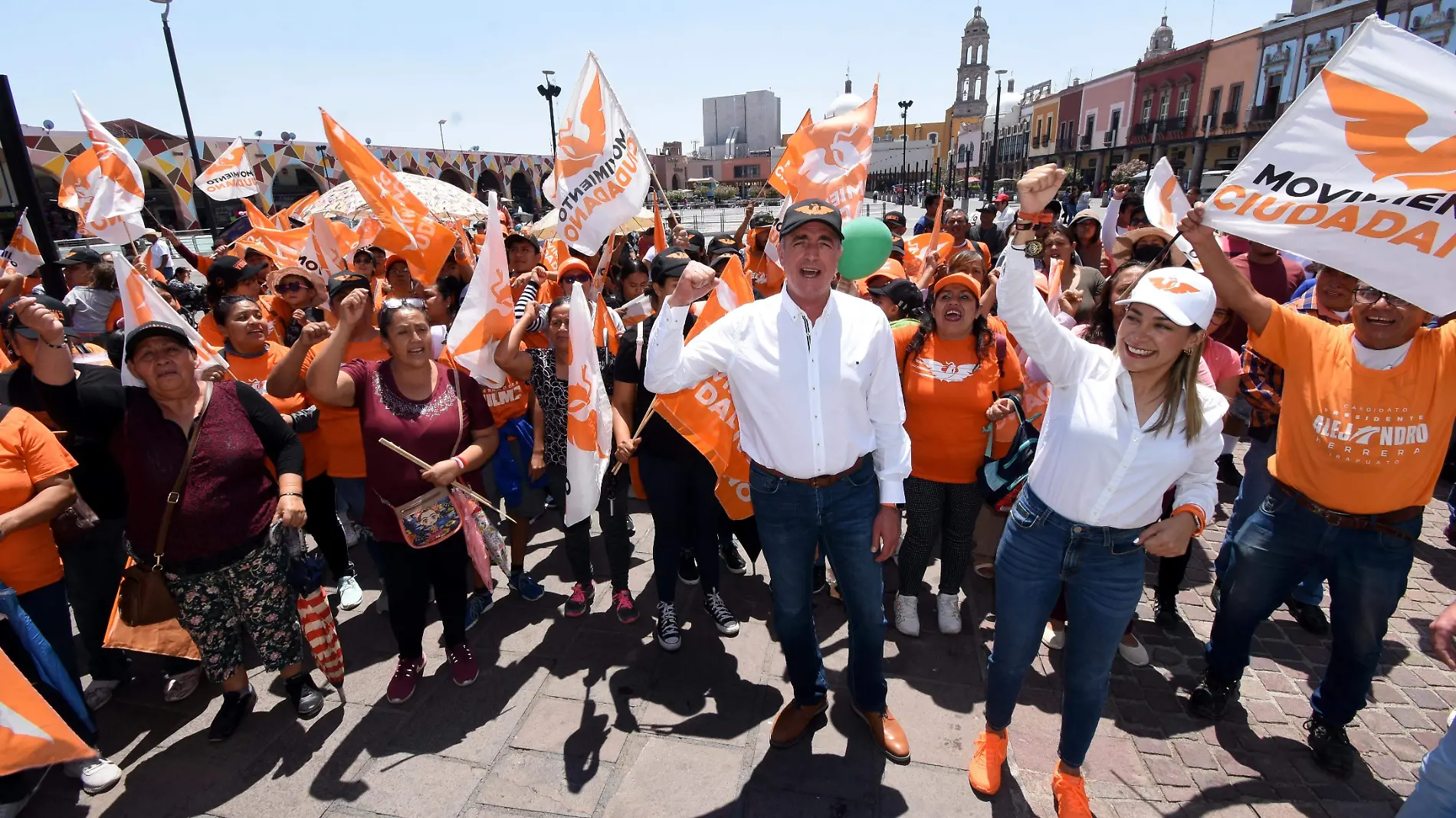 ARRANCA CAMPAÑA ALEJANDRO HERRERA PARA PRECIDENCIA MUNICIPAL DE IRAPUATO GTO  POR MOVIMIENTO CIUDADANO (1)